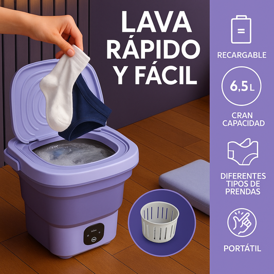 LAVAFAST™: Lavadora portatil Inteligente!