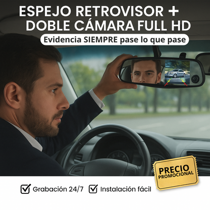 VisionMax 360° : Espejo y cámaras inteligentes.