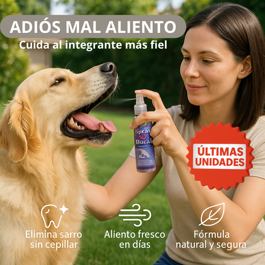 DentalVet™ : Spray Higiene bucal mascotas!