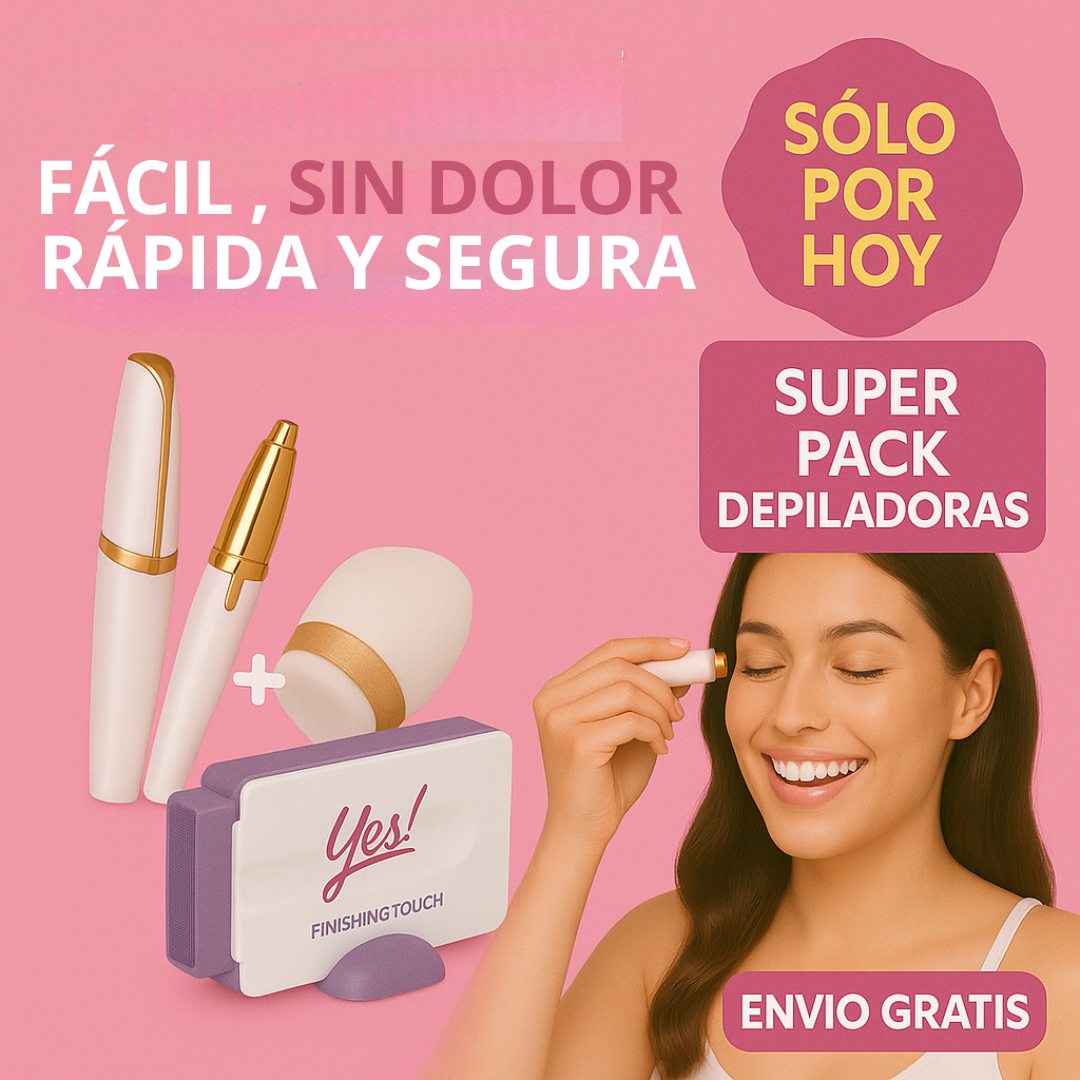 Promo 2x1 Depiladoras (Facial + Corporal) : Tu piel suave y radiante!