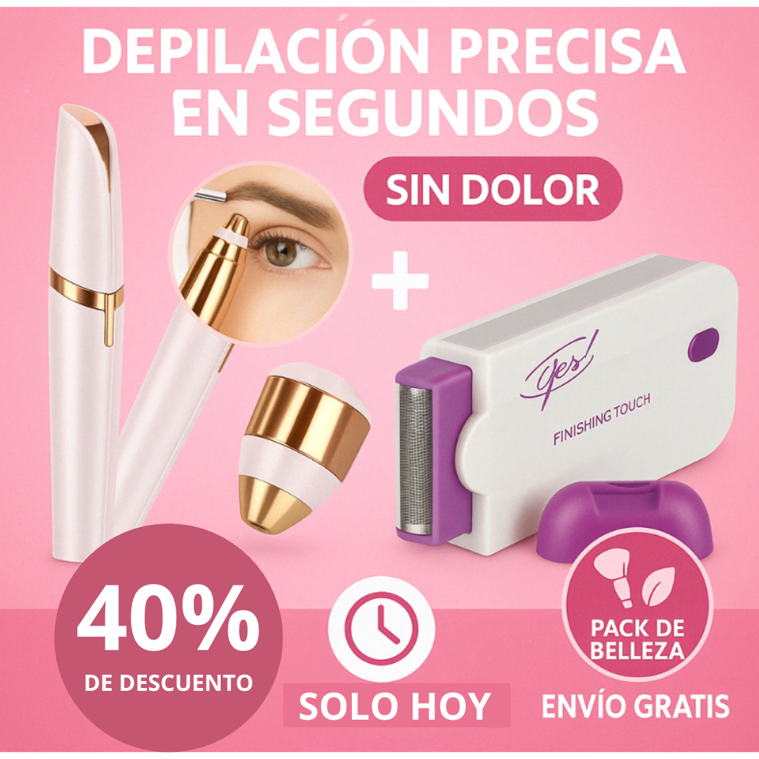Promo 2x1 Depiladoras (Facial + Corporal) : Tu piel suave y radiante!