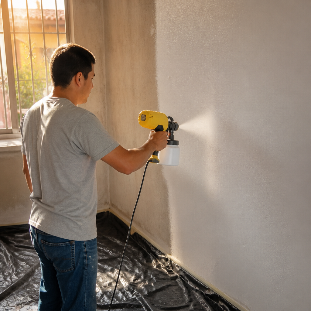Pistola Eléctrica para Pintar – Una Pared en Minutos – Sin Brocha ni Compresor — imagen 2
