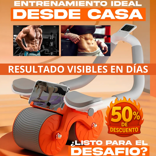 Rodillo Fitness PRO- Entrena en Casa – Resultados MUY Rápidos!