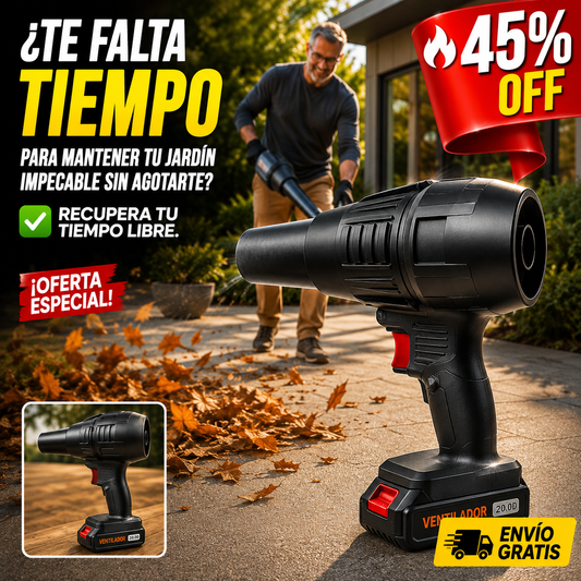 TurboSoplador PRO – Seca, limpia y desaloja polvo!