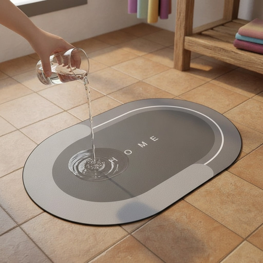 Alfombra de Baño Absorbente – Se Seca Sola en Minutos — imagen 3