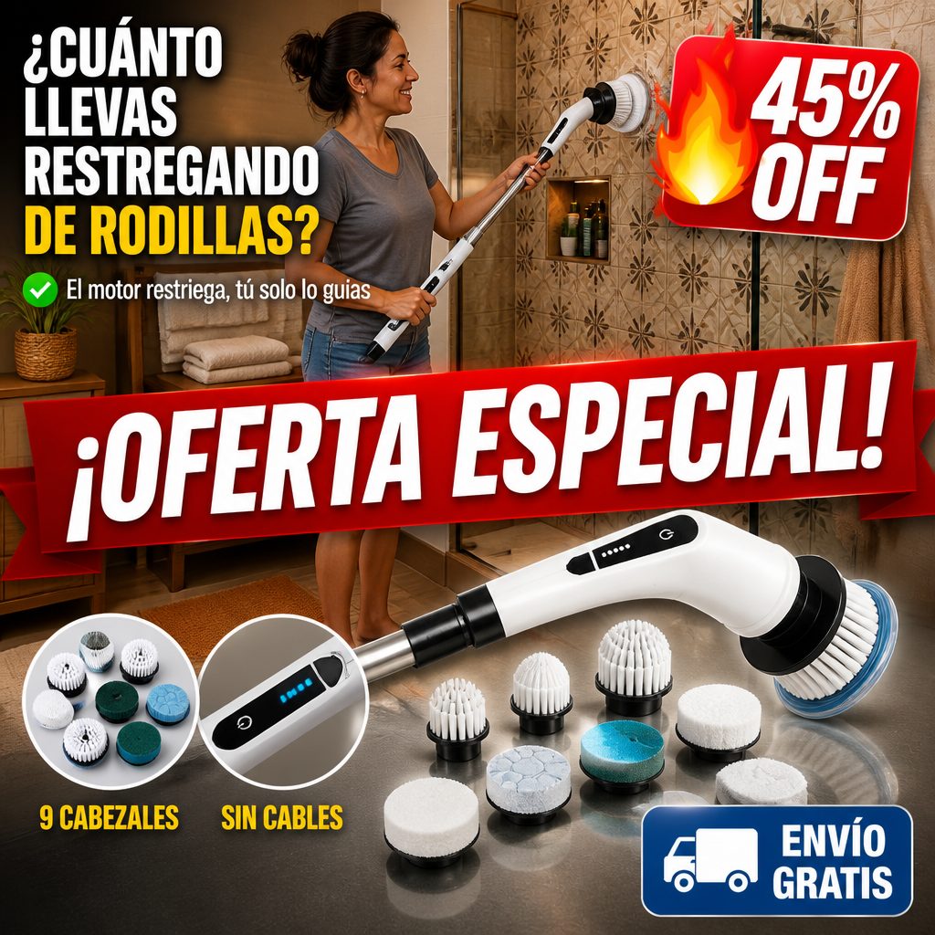 Cepillo Limpiador 9 En 1 — imagen 1