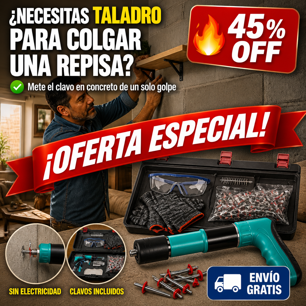 Mini Clavadora Manual – Clava en Concreto sin Taladro ni Luz! — imagen 1