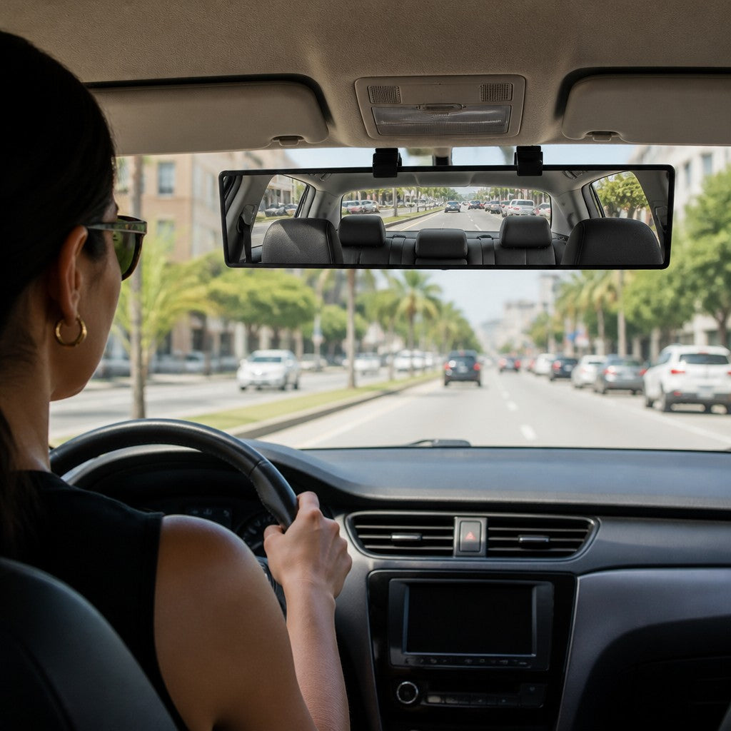 Espejo Retrovisor Panorámico – Ves Todo Atrás, Sin Puntos Ciegos — imagen 2