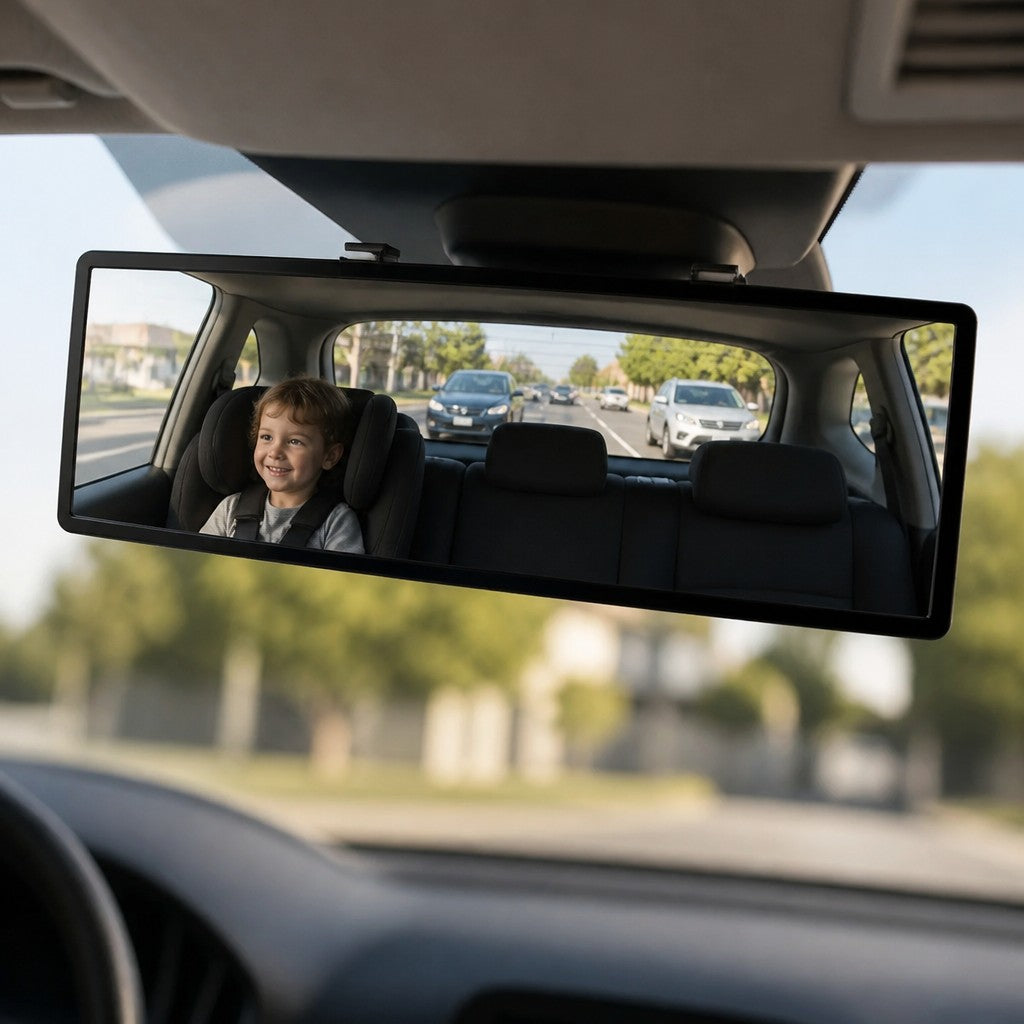 Espejo Retrovisor Panorámico – Ves Todo Atrás, Sin Puntos Ciegos — imagen 3