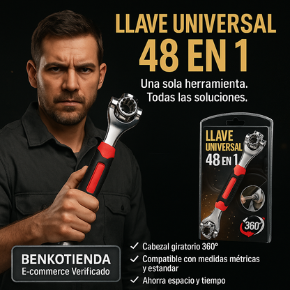 LLave 48 en 1 : Úsala para TODO!
