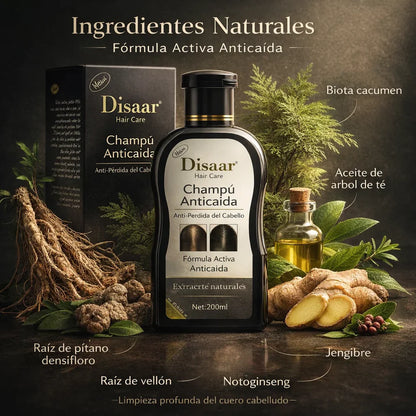 Shampoo Disaar Anticaida - Recupera tu pelo y confianza!