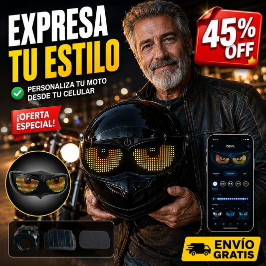 Reflector Para Casco De Moto — imagen 1
