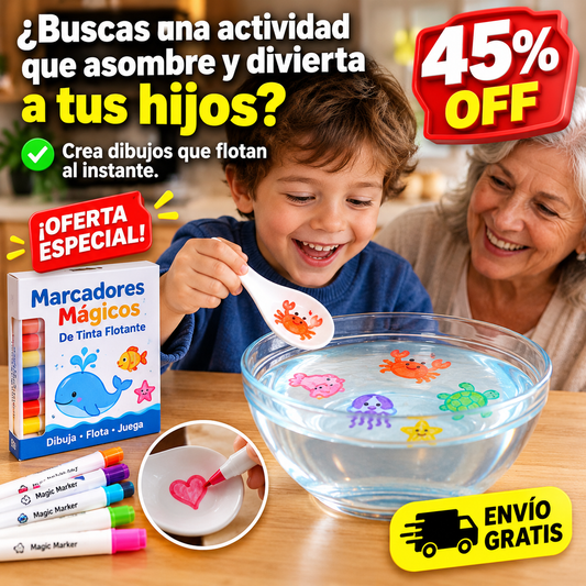 Marcadores Magicos De Tinta Flotante — imagen 1