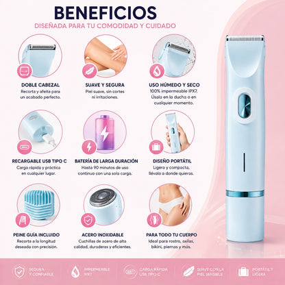 Afeitadora Dual Para Mujer — imagen 2