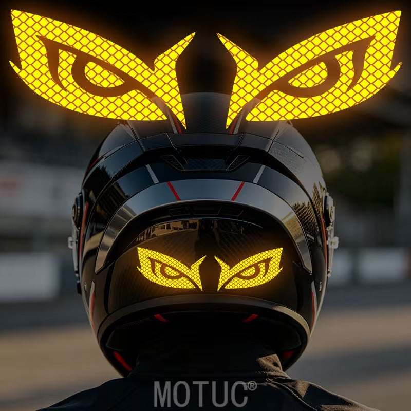 Reflector Para Casco De Moto — imagen 3