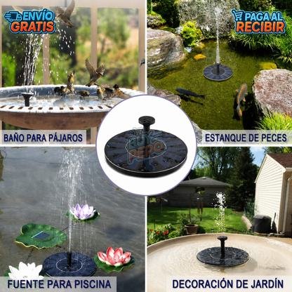 FUENTE DE AGUA CON ENERGÍA SOLAR — imagen 3