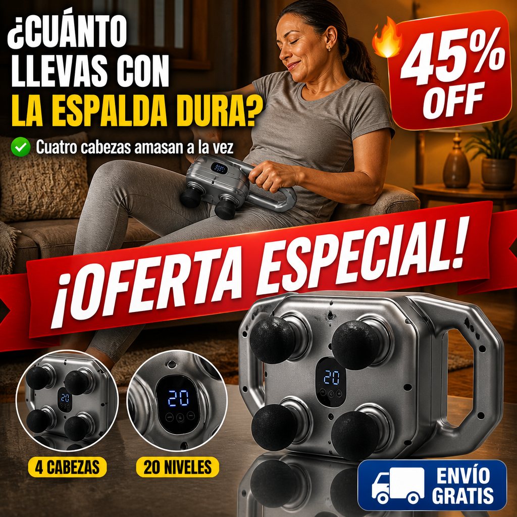 Masajeador Four Headed — imagen 1