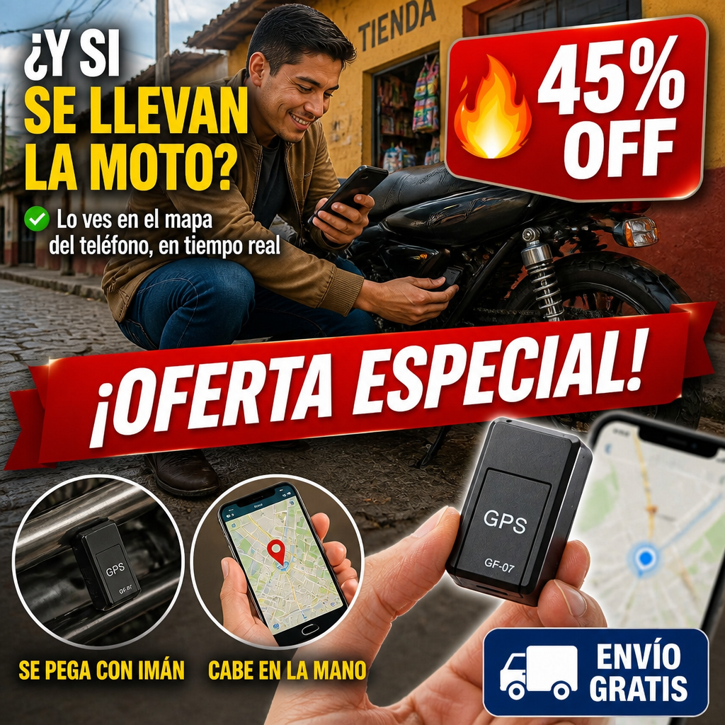 Mini Rastreador GPS – Lo Ves en el Mapa en Tiempo Real — imagen 1