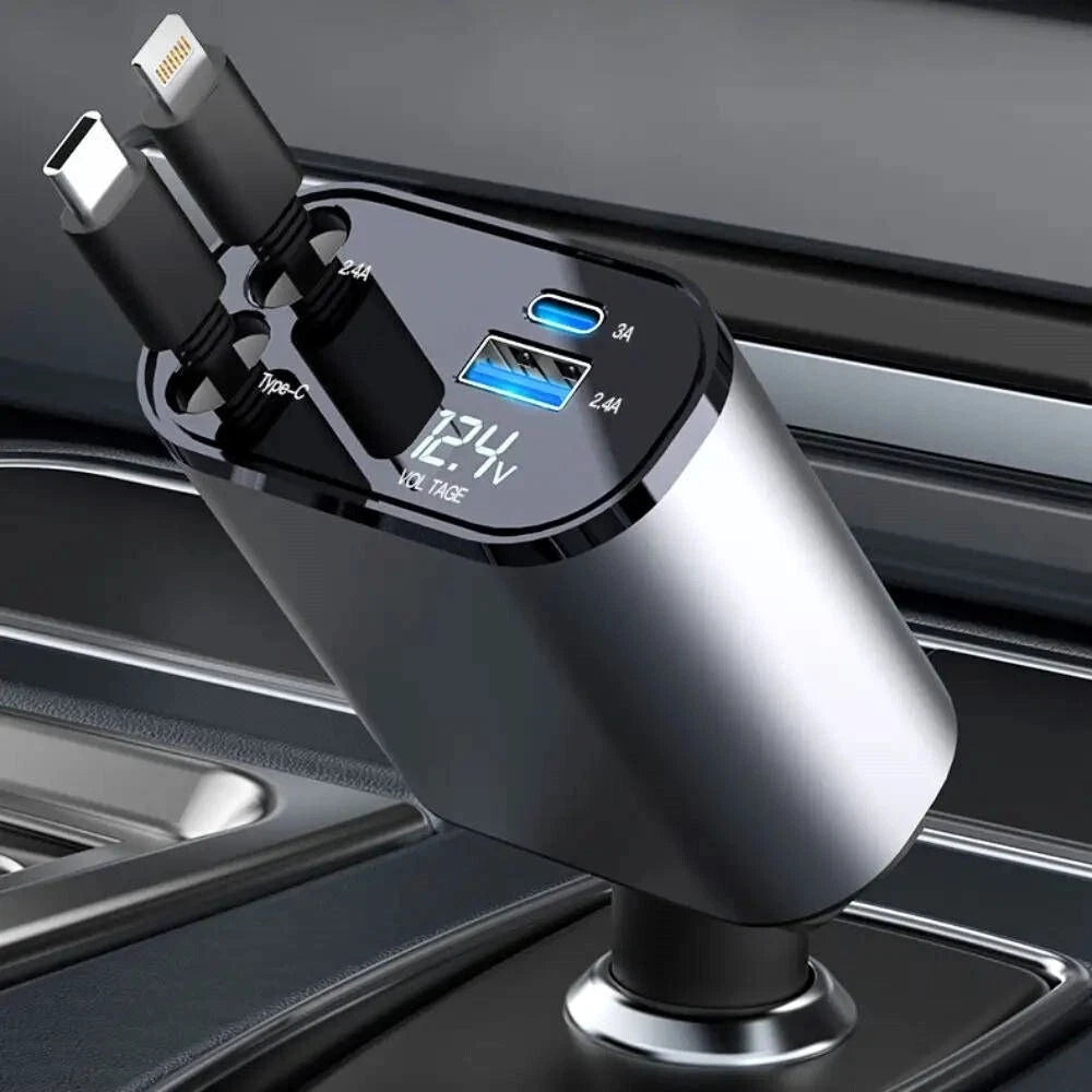 Cargador Celular para Carro – Energía Constante – Viajes Sin Interrupciones!