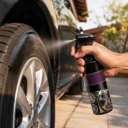 Spray Brillo para Llantas – Rocías y Vuelve el Negro Profundo! — imagen 2