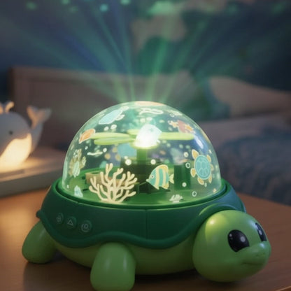 Lámpara Proyector Tortuga 360° – Se Duermen Mirando el Techo — imagen 2
