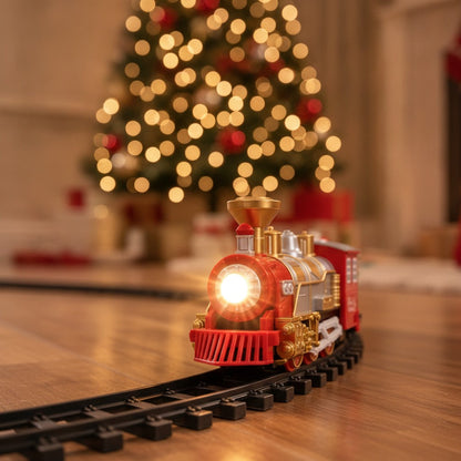 Tren Navideño 13 Piezas – Da la Vuelta al Árbol con Luz y Sonido — imagen 3